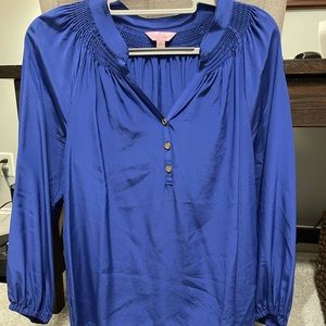 Lilly Pulitzer Elsa button front blouse